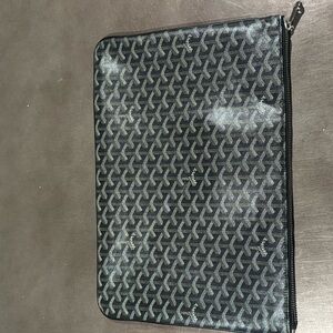 Stylish Black Patterned Men's Bag